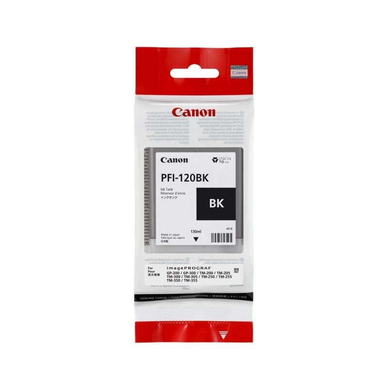 Compatible Canon PFI-120 Black Ink Cartridge