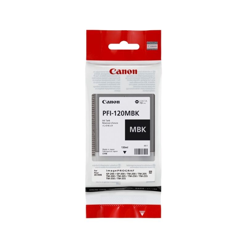Compatible Canon PFI-120 Matte Black Ink Cartridge