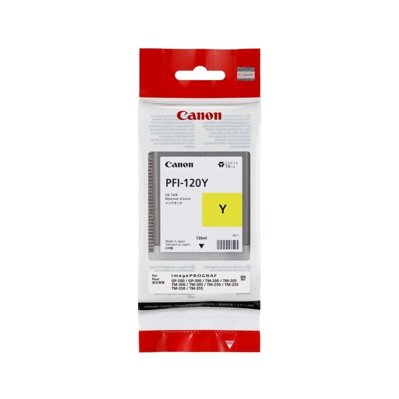 Compatible Canon PFI-120 Yellow Ink Cartridge