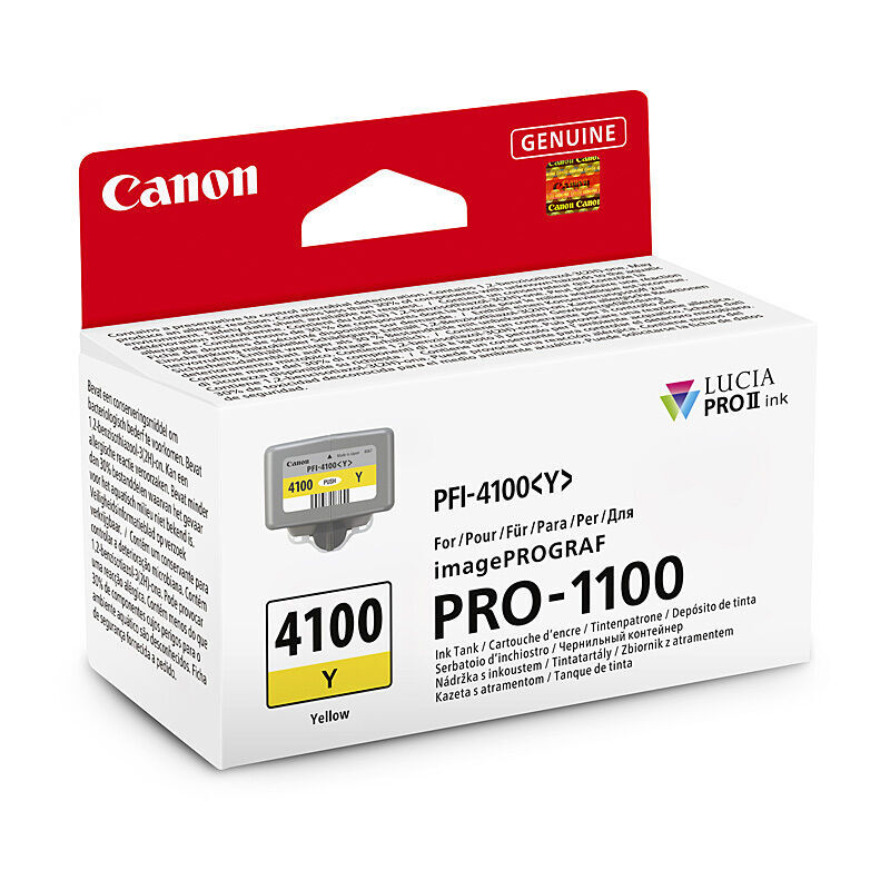 Compatible Canon PFI-301 Yellow Ink Cartridge