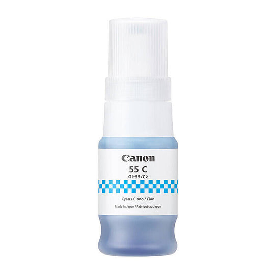 Canon Gi55 Cyan Ink Bottle