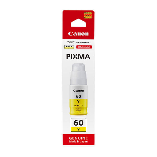 Canon Gi60 Yellow Ink Bottle