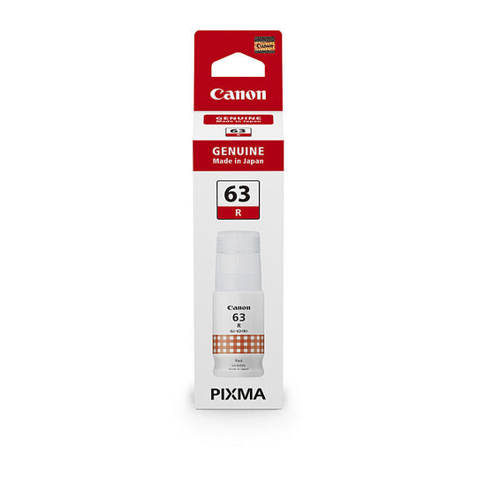 Canon Gi63 Red Ink Bottle