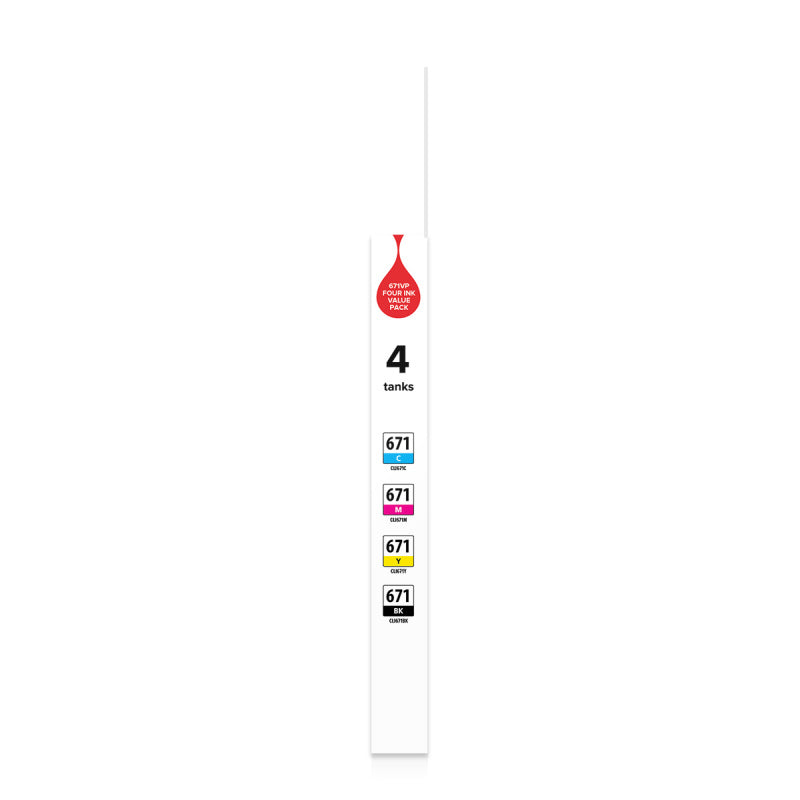Canon Cli671 Value Pack