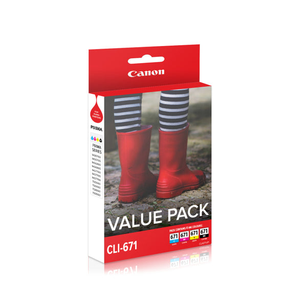 Canon Cli671 Value Pack