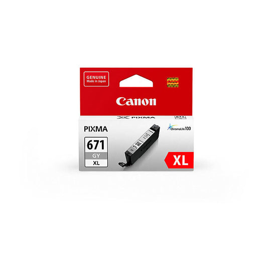 Canon Cli671xl Grey Ink Cartridge