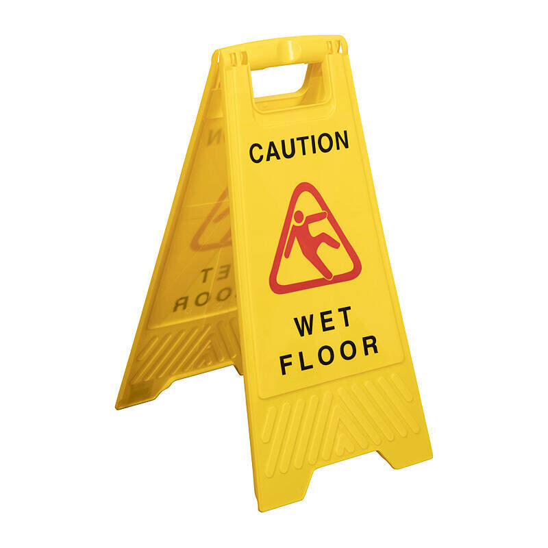 Cleanlink Sfty Sign Wet Flr Ylw