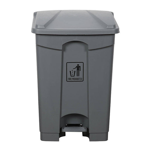 Cleanlink Rubbish Bin with Pedal 45L Grey