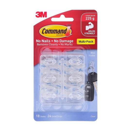 Command Hook17006clr-Vp Mini Pack Of 18