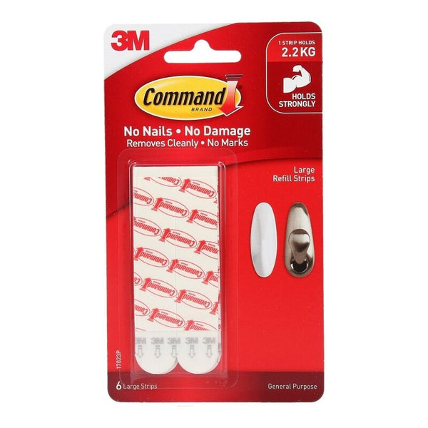 Command Strip 17023P Pack Of 6 Box Of 6