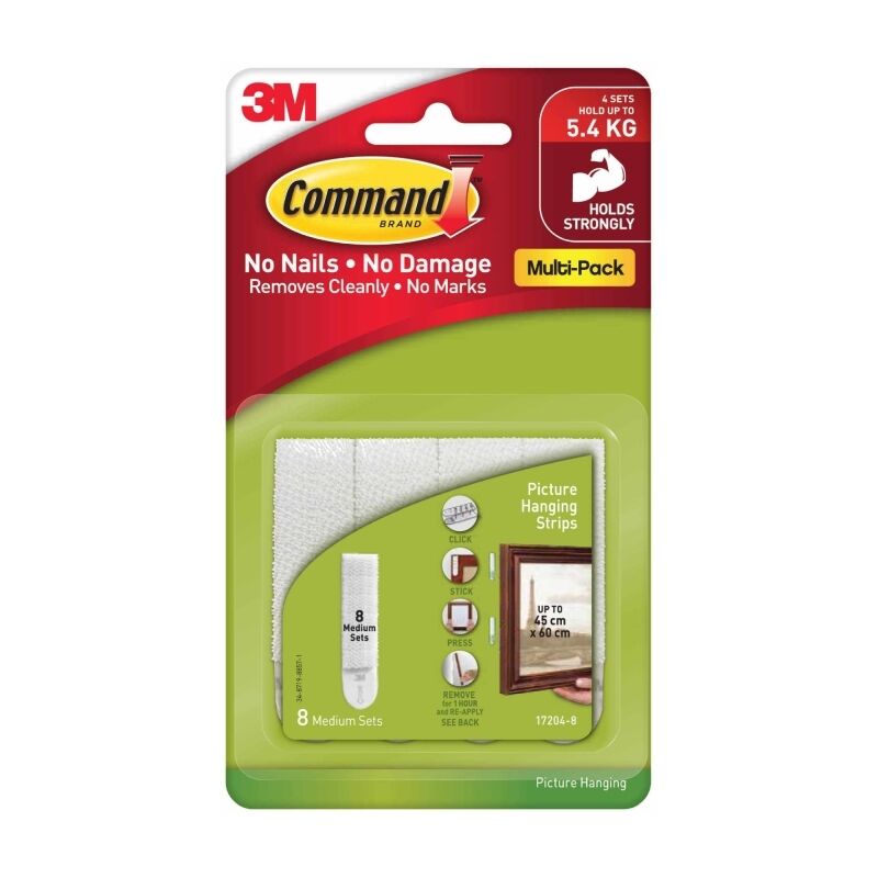 Command Picturehang 17204-8 Pack Of 8