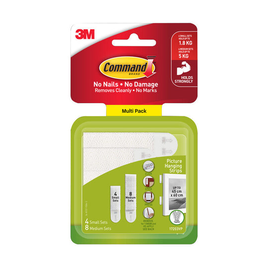 Command Strip 17203 Small/md Valpk12