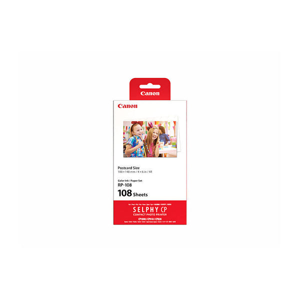Canon Rp108 Ink & Paper Pack