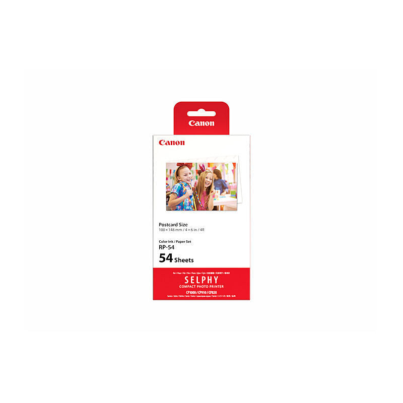 Canon Rp54 Ink & Paper Pack