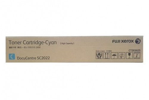 Fuji Xerox Ct203025 Cyan Toner