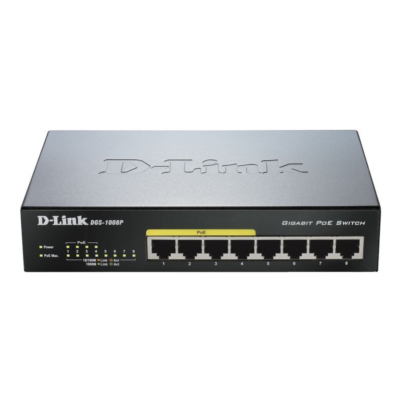 D-Link Dgs-1008p Poe Switch