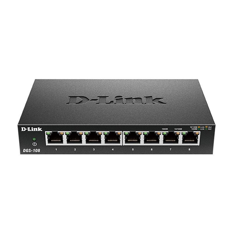 D-Link Dgs-108 Desktop Switch