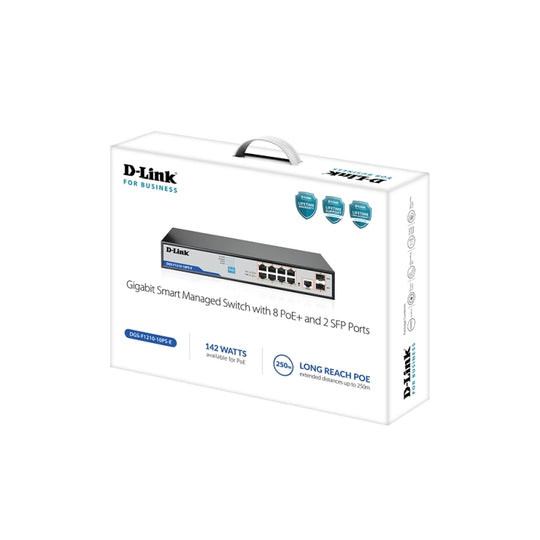 D-Link Dgs-F1210-10ps-E Switch