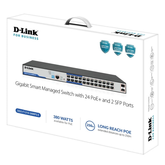 D-Link Dgs-F1210-26mps-E Switc