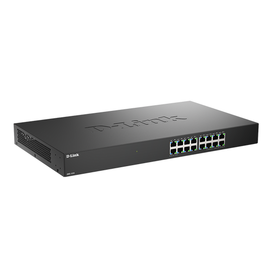 D-Link 16-Port Multifunction-Gigabit Desktop Switch