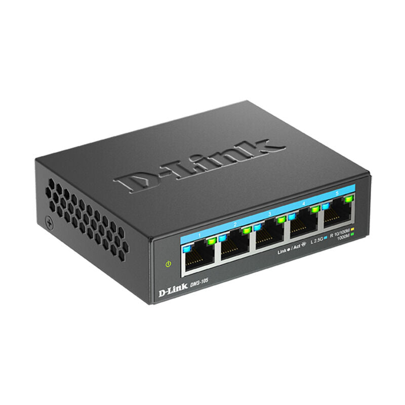 D-Link Dms-105 5-Port Multifunction-Gigabit Desktop Switch