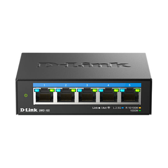 D-Link Dms-105 5-Port Multifunction-Gigabit Desktop Switch