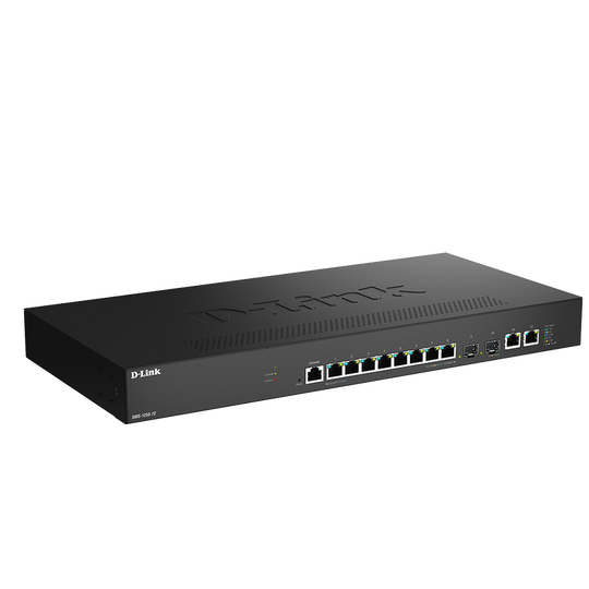 D-Link 12-Port Multifunction-Gigabit Smart Managed Switch With 8 2.5G