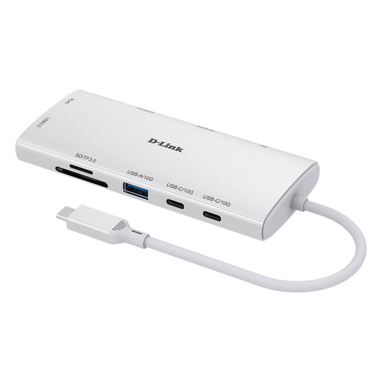D-Link 10-in-1 USB-C Hub With Dual 4K HDMI Ports