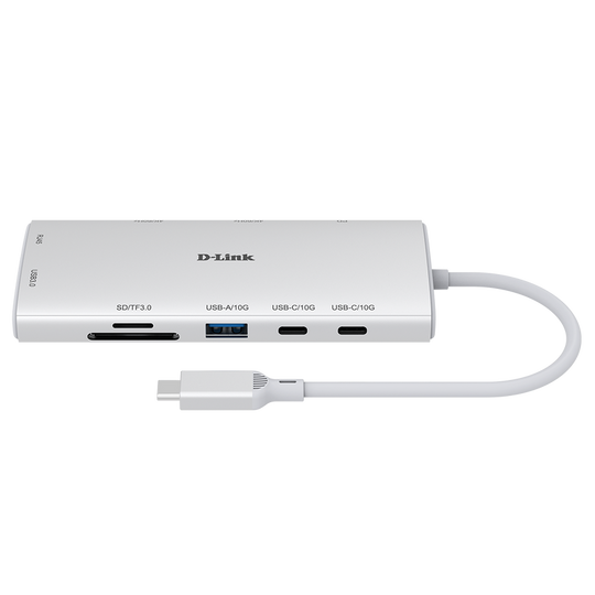 D-Link 10-in-1 USB-C Hub With Dual 4K HDMI Ports