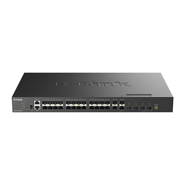 Dlink 32-Port 10 Gigabit Layer 3 Stackable Managed Switch With 28 10Gb