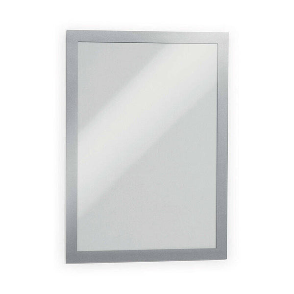 Dur D/frame S/holdr A4 Silver Pack Of 2