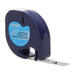 DYMO LetraTag Plastic 12mm X 4m Colour