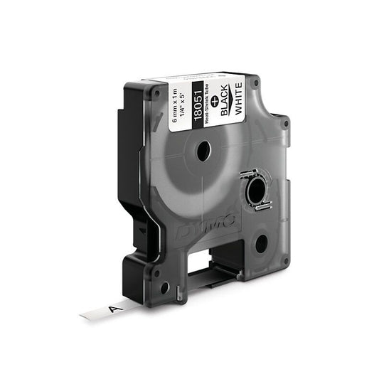 DYMO Rhno Tube Ht Shrk 6mm Wh