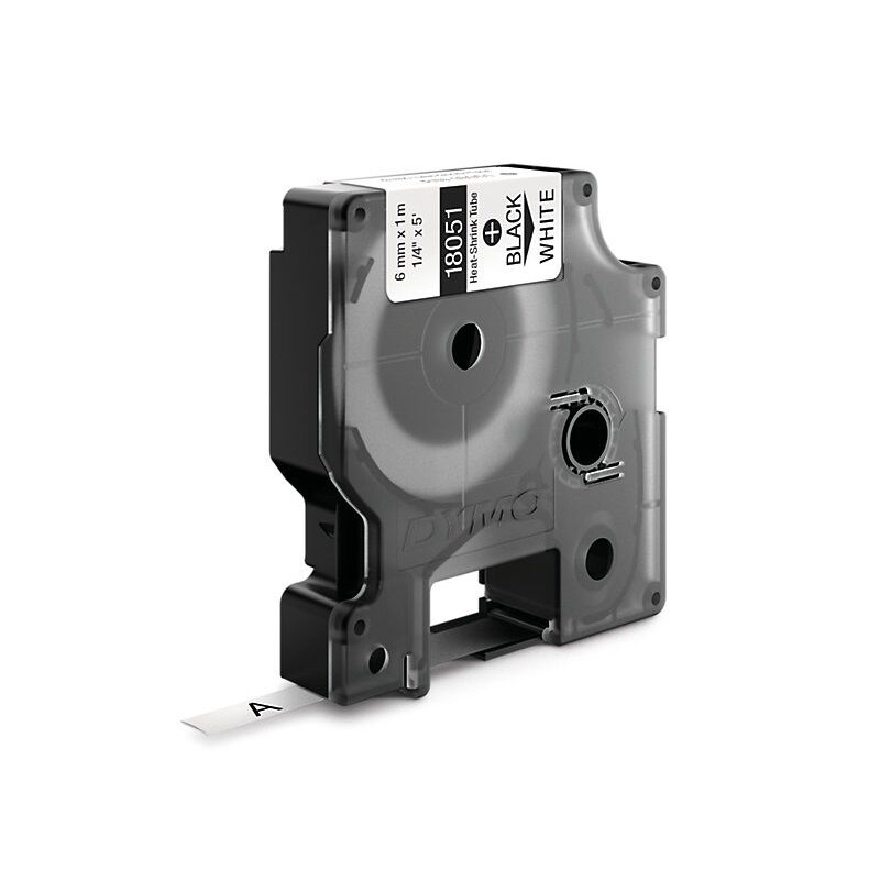 DYMO Rhno Tube Ht Shrk 6mm Wh