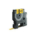 DYMO Rhino H/s Label 6mm Yellow