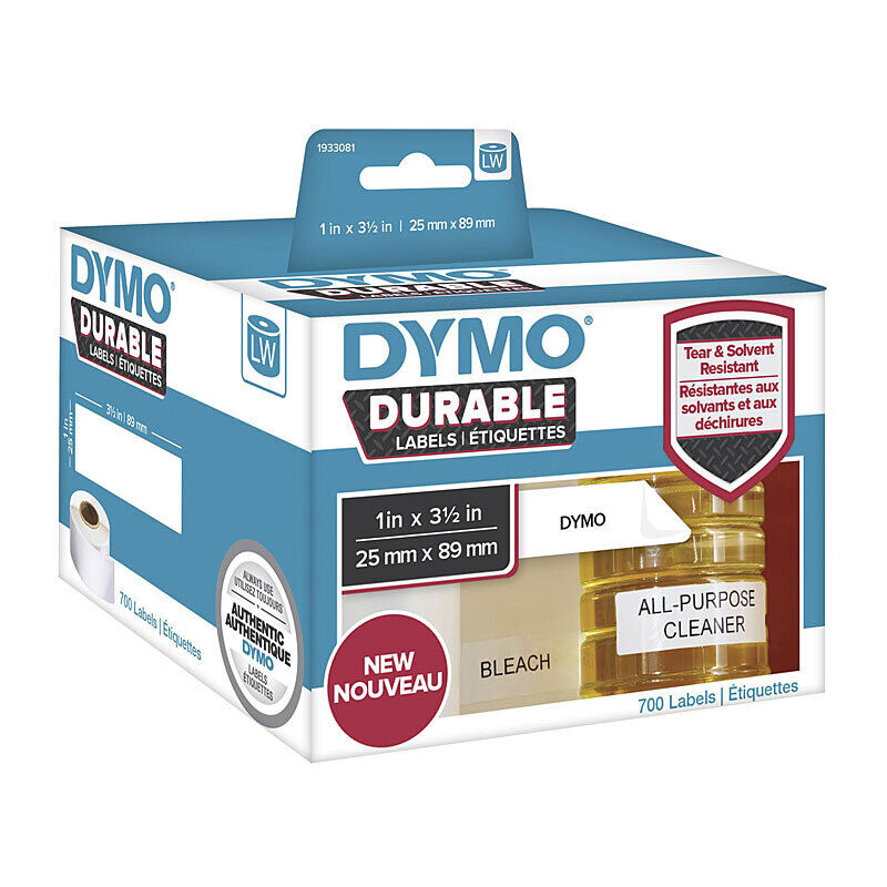 DYMO Lw 25mm X 89mm Labels