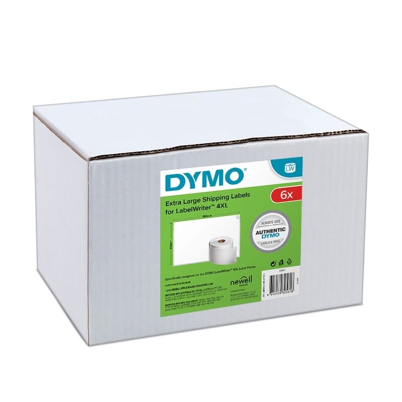 Dy Lw Shp Label 104x159mm Pack Of 6