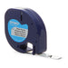 DYMO LetraTag Plastic 12mm X 4m Whit