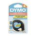 DYMO LetraTag Plastic 12mm X 4m Yellow