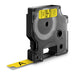 D1 Black On Yellow 12mmx7m Tape