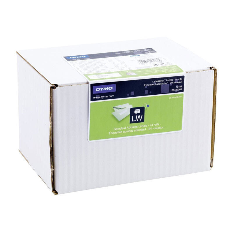 DYMO Lw Addlbl 28x89mm Pack Of 24