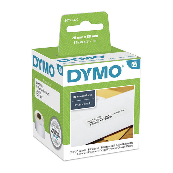 DYMO Lw Addresslab 28mm X 89mm