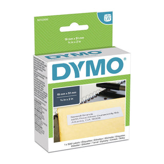 DYMO Lw 19mm X 51mm White