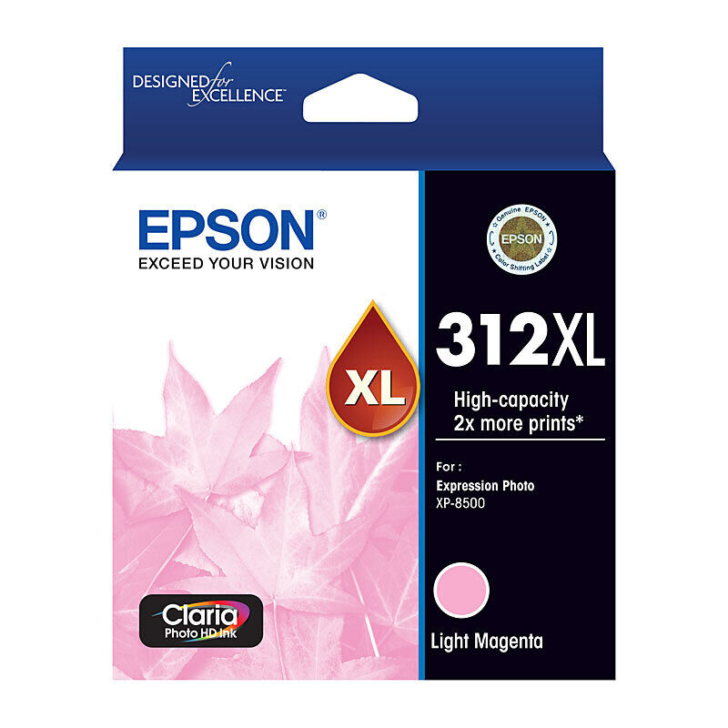 Compatible Epson 312XL Light Magenta Ink Cartridge