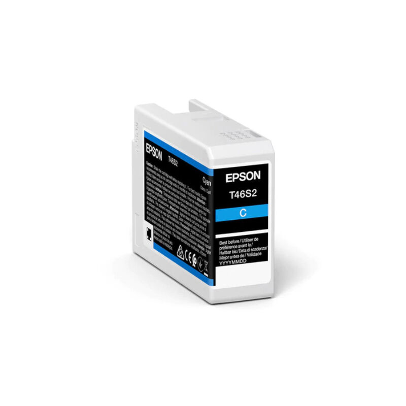 Compatible Epson T46S Cyan SureColor Ink Cartridge