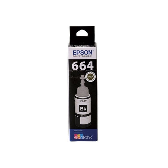 Epson T664 Black Ecotank Bottle