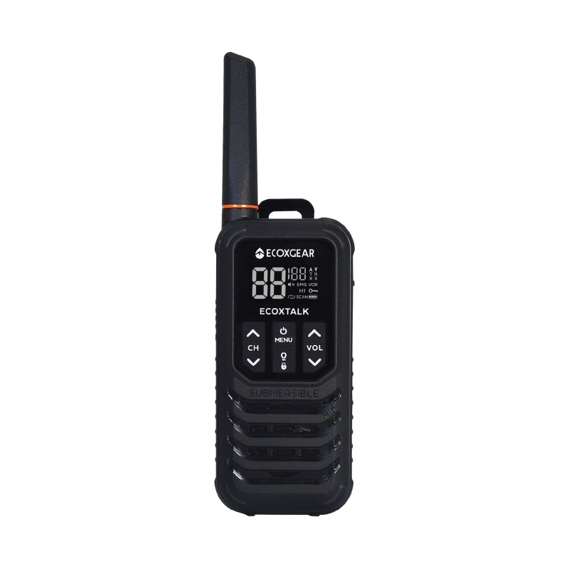 Ecox Uhf 2W 2 Pack Black