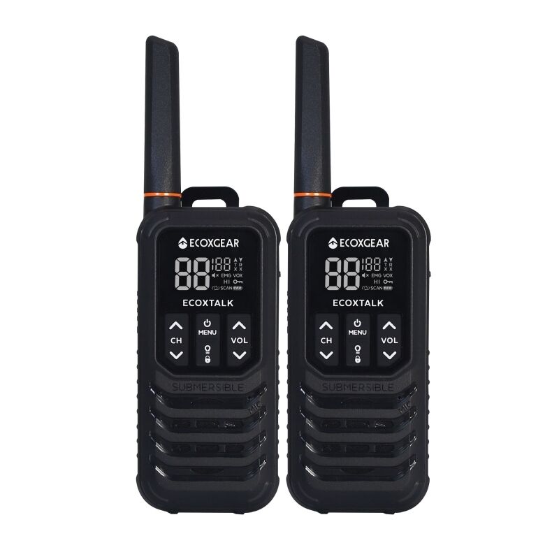 Ecox Uhf 2W 2 Pack Black