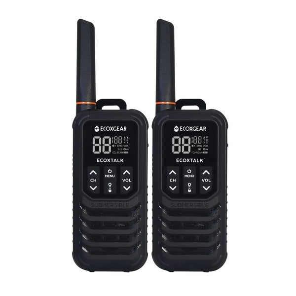 Ecox Uhf 2W 2 Pack Black