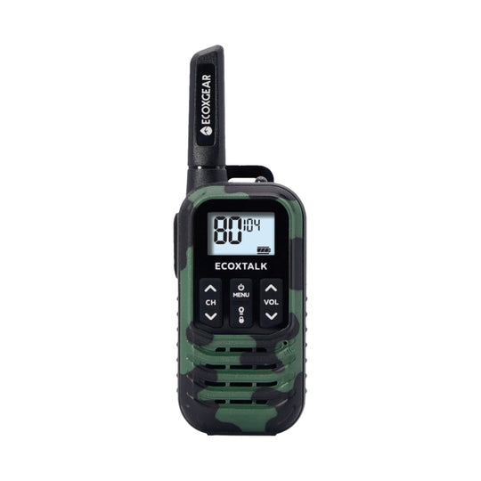 Ecox Uhf 0.5W 2 Pack Black/grncamo